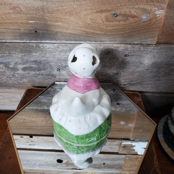 Mother Goose - Country Goose - Candy Dish - Votive Candle Holder - Picture 5 of 8